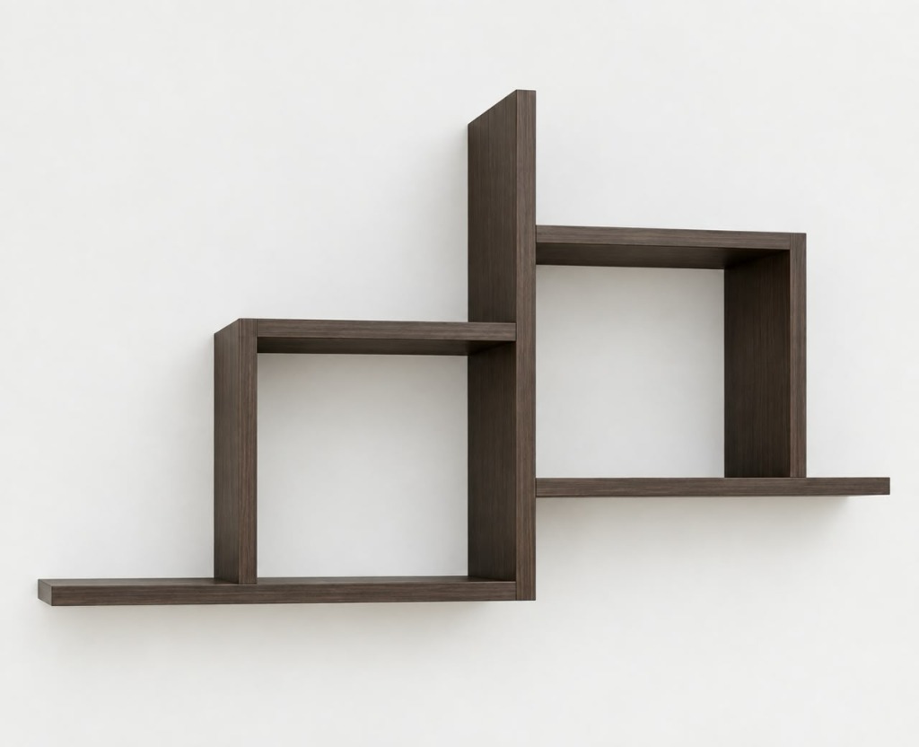 Custom Wall Mounted Shelf Unit